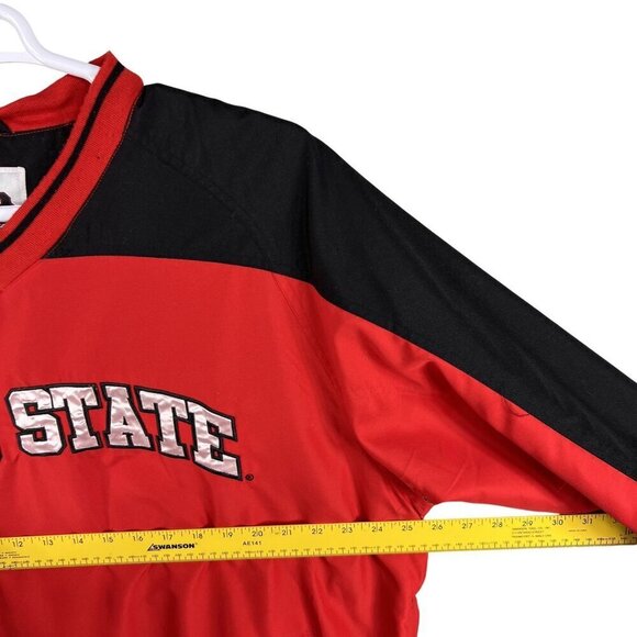Ohio State University 58 Sports Men L 3D Spell Out Pullover Varsity Jacket Lined - Picture 12 of 16